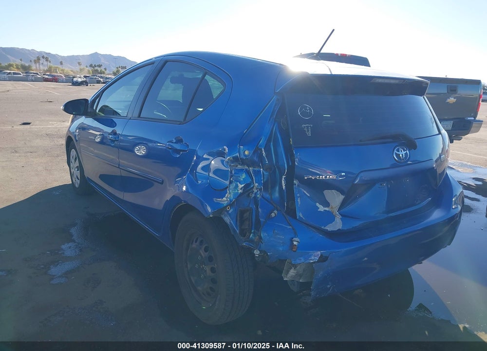 2012 TOYOTA PRIUS C VIN: JTDKDTB31C1023971