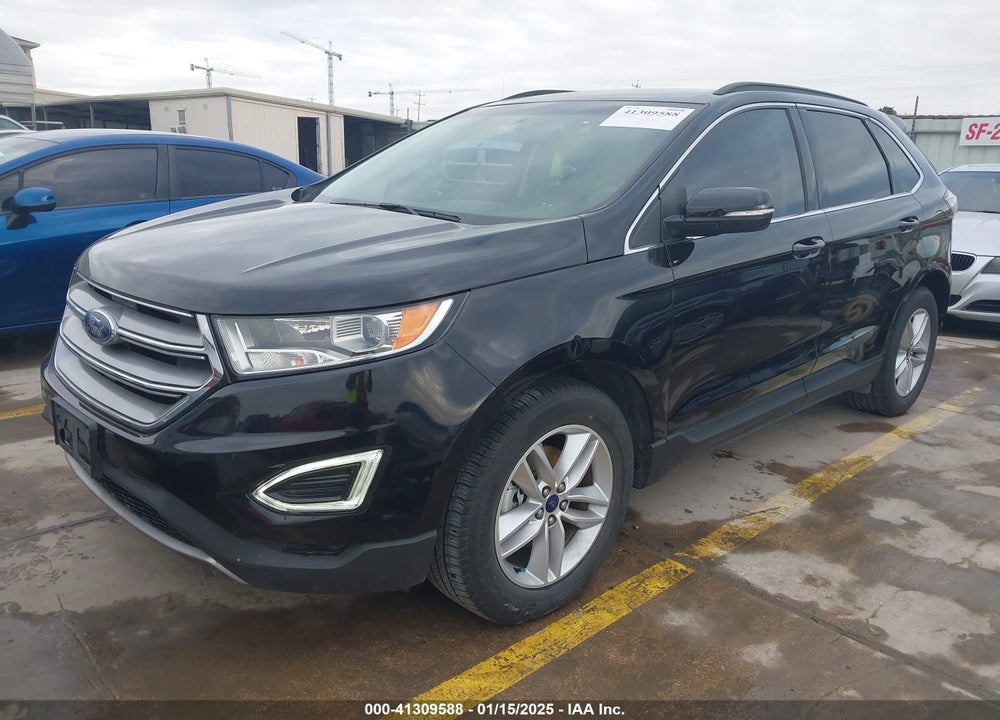 2017 FORD EDGE SEL VIN: 2FMPK3J84HBB88395