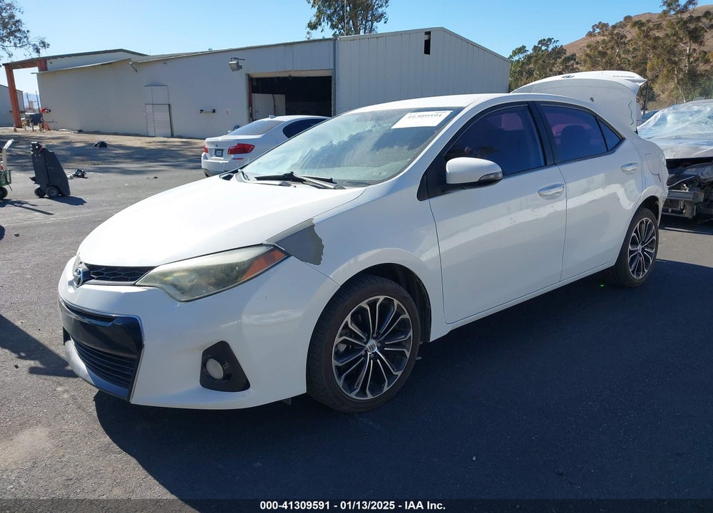2014 TOYOTA COROLLA S PLUS VIN: 5YFBURHE6EP176419