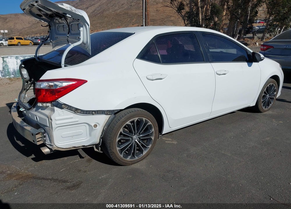 2014 TOYOTA COROLLA S PLUS VIN: 5YFBURHE6EP176419