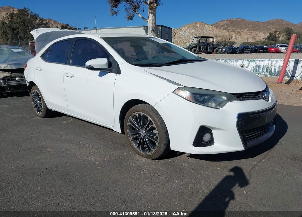 2014 TOYOTA COROLLA S PLUS VIN: 5YFBURHE6EP176419
