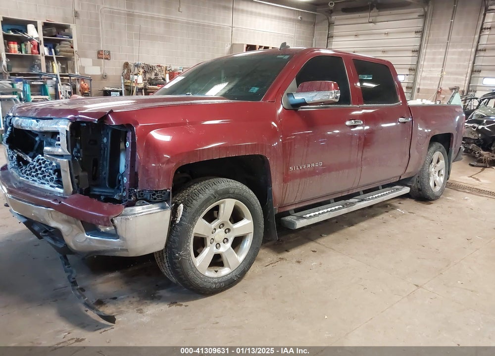 2014 CHEVROLET SILVERADO 1500 VIN: 3GCUKREC7EG493035