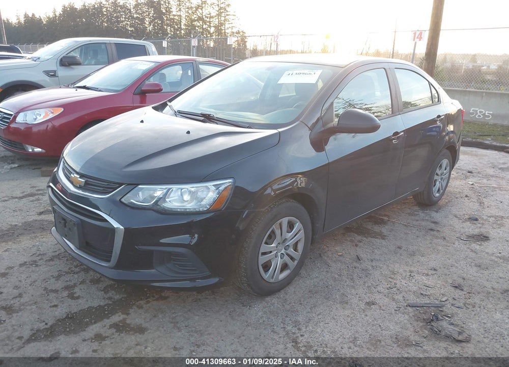 2017 CHEVROLET SONIC VIN: 1G1JB5SG1H4139525