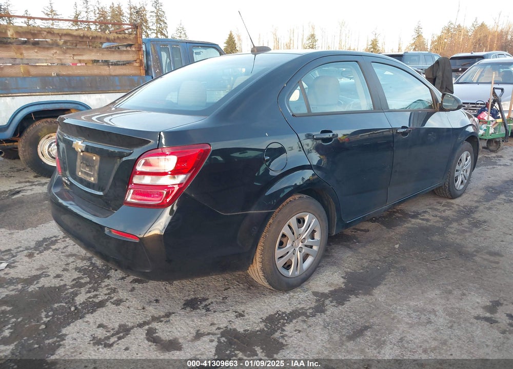 2017 CHEVROLET SONIC VIN: 1G1JB5SG1H4139525