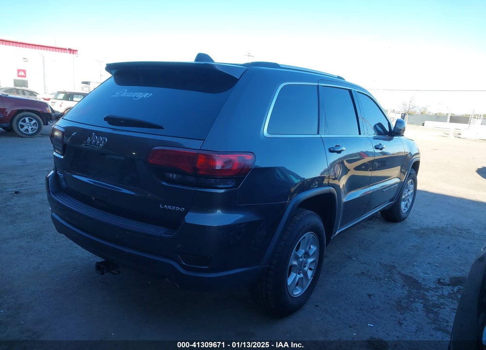 2017 JEEP GRAND CHEROKEE LAREDO 4X4 VIN: 1C4RJFAG2HC608387