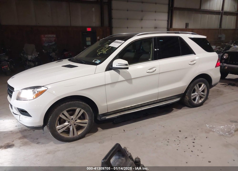 2015 MERCEDES-BENZ ML 350 4MATIC VIN: 4JGDA5HBXFA512011