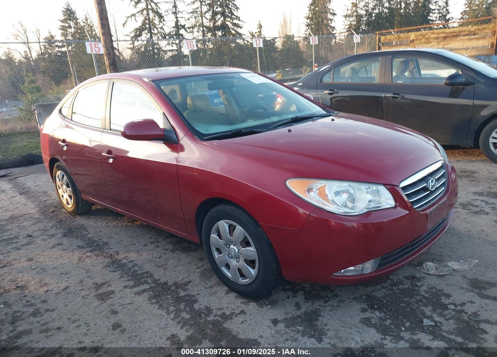 2007 HYUNDAI ELANTRA VIN: KMHDU46D77U172144