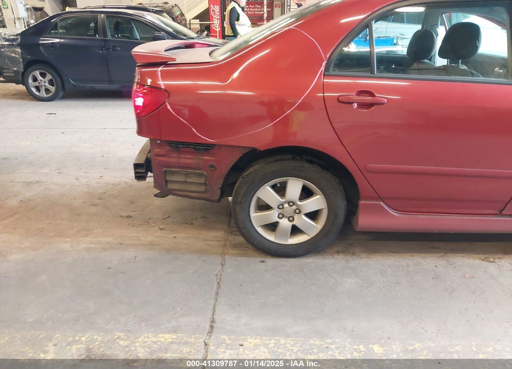 2008 TOYOTA COROLLA VIN: 1NXBR30EX8Z042302