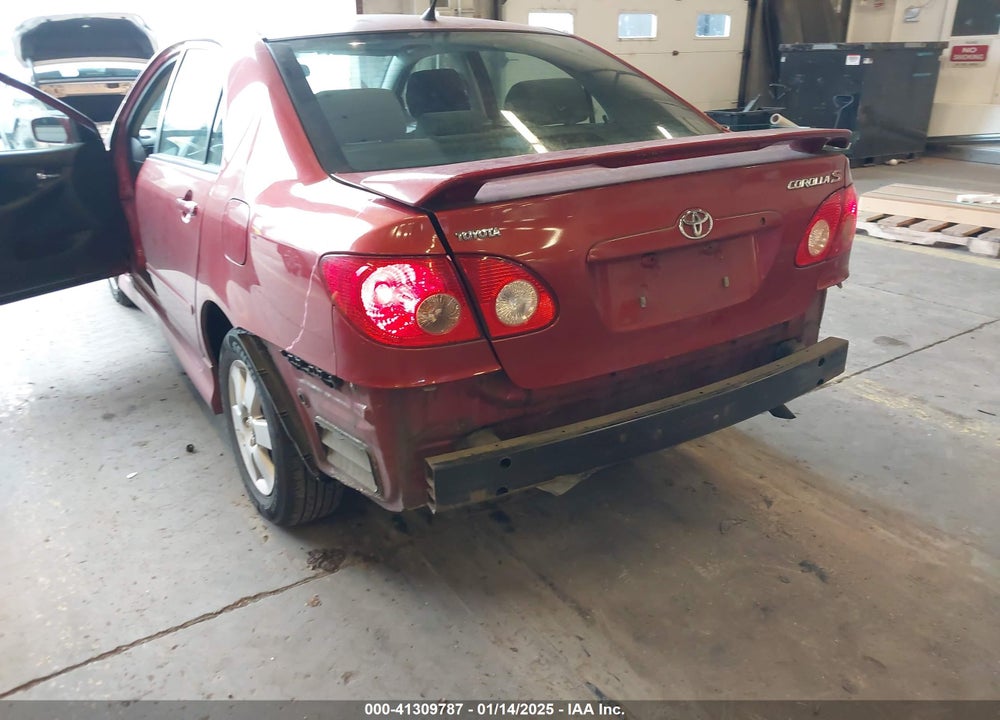 2008 TOYOTA COROLLA VIN: 1NXBR30EX8Z042302