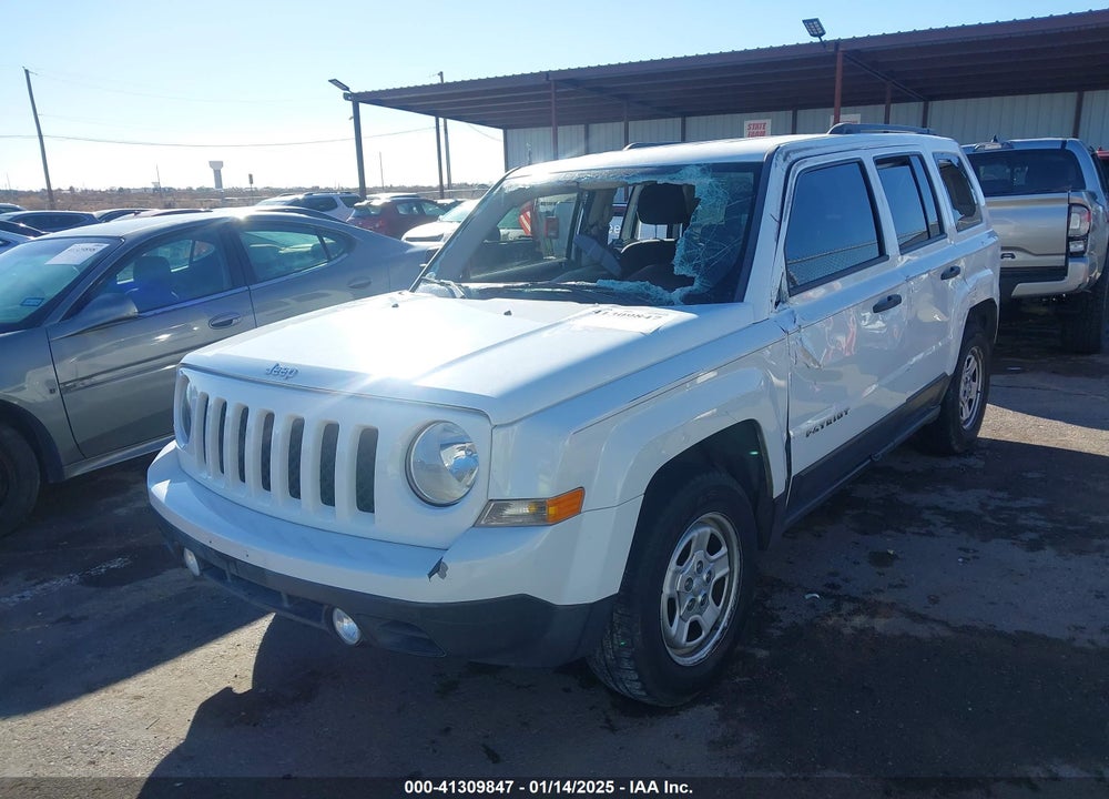 2017 JEEP PATRIOT VIN: 1C4NJPBA2HD186534