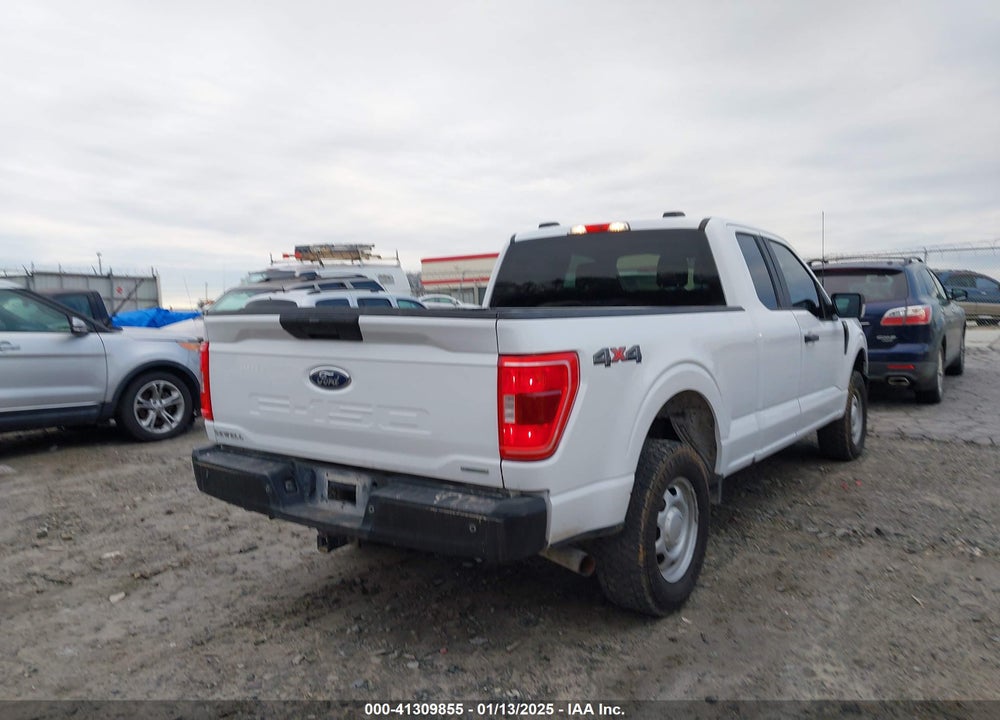 2021 FORD F-150 XL VIN: 1FTEX1EP3MKE56887