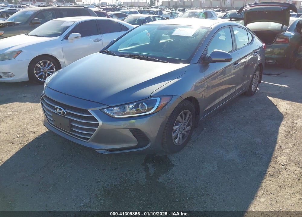 2017 HYUNDAI ELANTRA VIN: KMHD74LF9HU421381