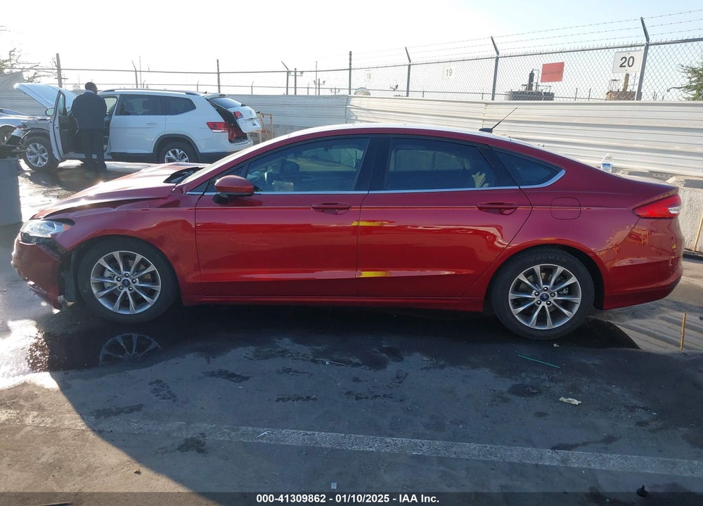 2017 FORD FUSION VIN: 3FA6P0HD8HR408275