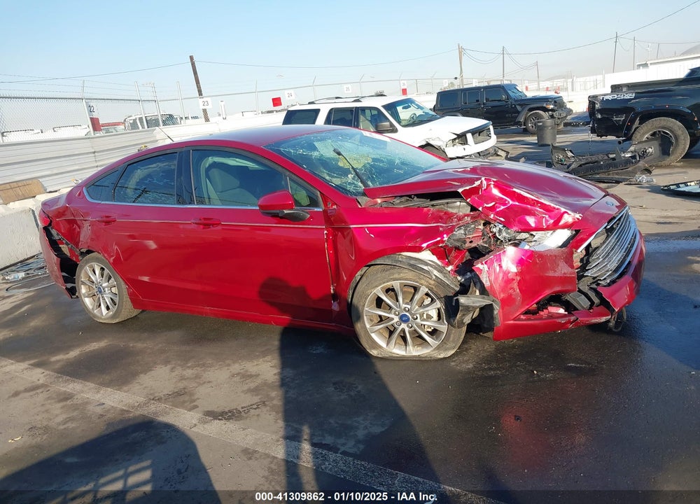 2017 FORD FUSION VIN: 3FA6P0HD8HR408275