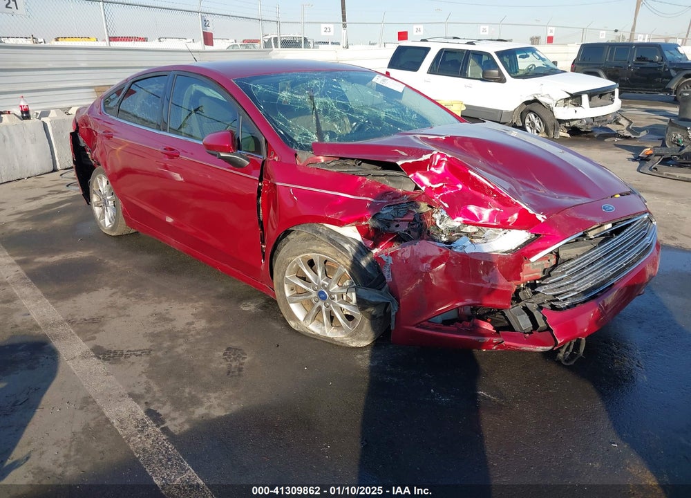 2017 FORD FUSION VIN: 3FA6P0HD8HR408275