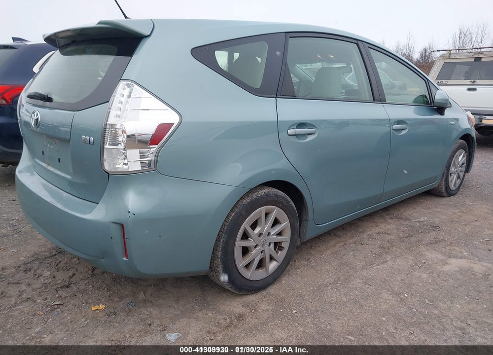 2013 TOYOTA PRIUS V THREE VIN: JTDZN3EU8D3216348