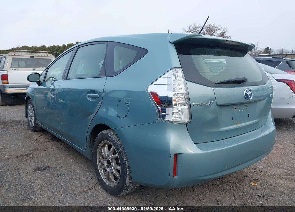 2013 TOYOTA PRIUS V THREE VIN: JTDZN3EU8D3216348