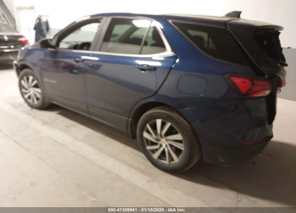 2022 CHEVROLET EQUINOX FWD LT VIN: 3GNAXKEV6NL263207
