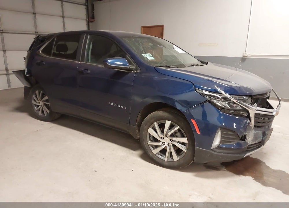 2022 CHEVROLET EQUINOX FWD LT VIN: 3GNAXKEV6NL263207