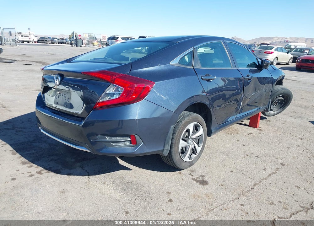 2019 HONDA CIVIC LX VIN: 19XFC2F66KE033782