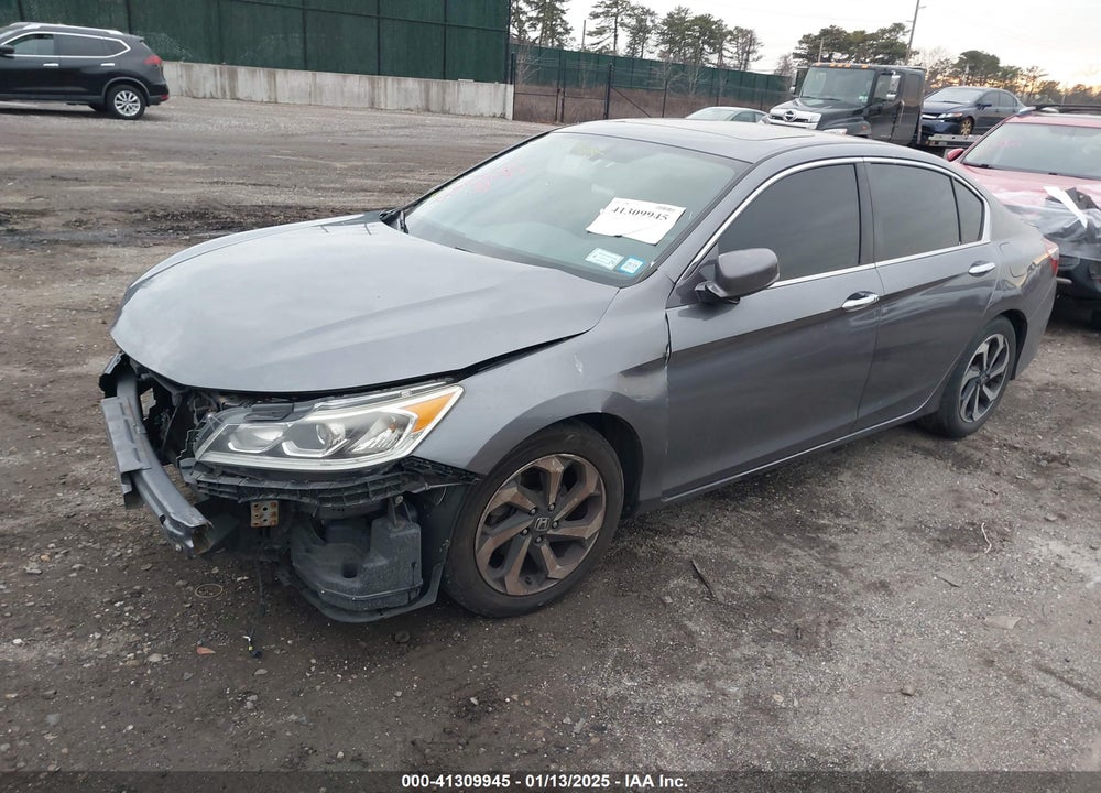 2016 HONDA ACCORD SEDAN VIN: 1HGCR2F80GA026776