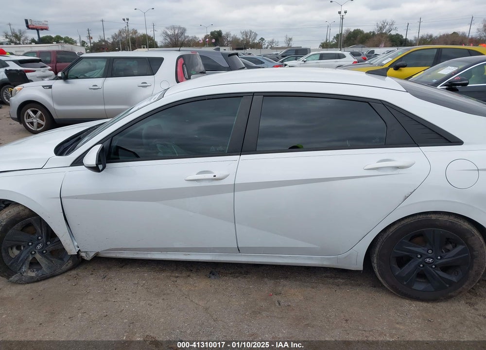 2021 HYUNDAI ELANTRA SEL VIN: 5NPLS4AG2MH011956