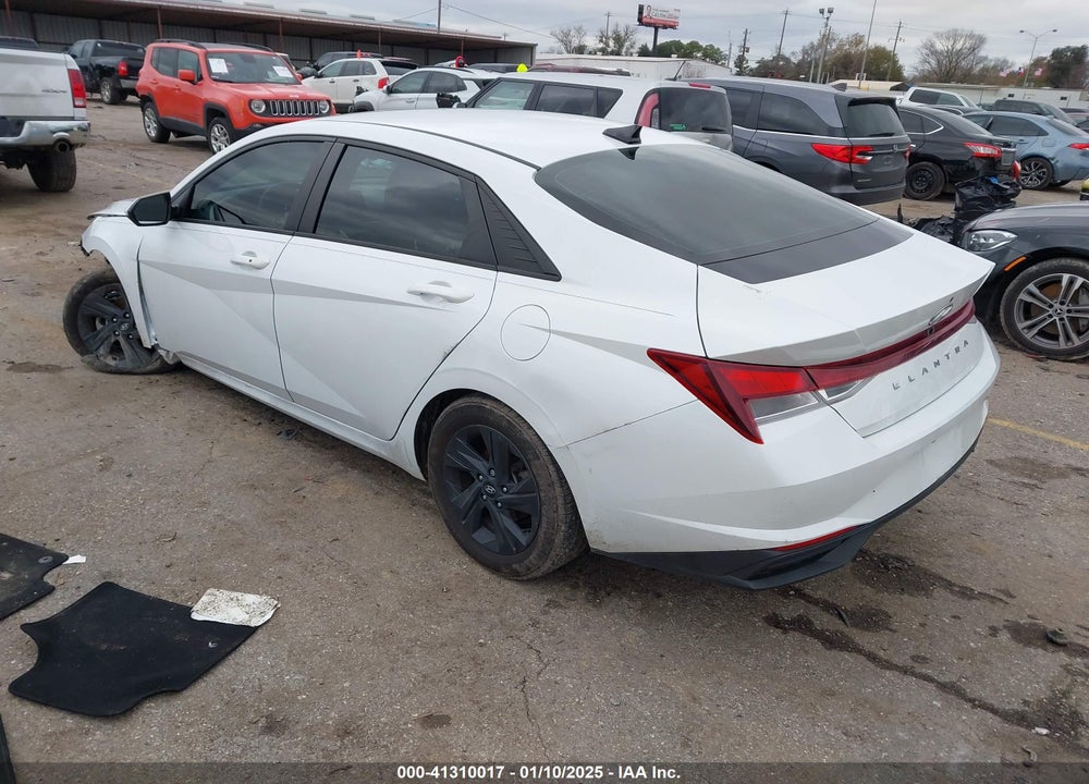 2021 HYUNDAI ELANTRA SEL VIN: 5NPLS4AG2MH011956