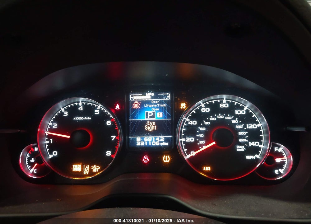 2014 SUBARU OUTBACK VIN: 4S4BRBPC7E3297814