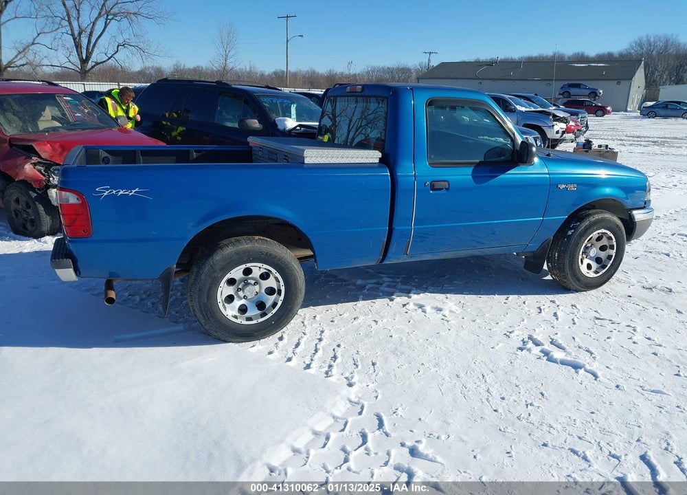 2001 FORD RANGER VIN: 1FTYR10C11TA07354