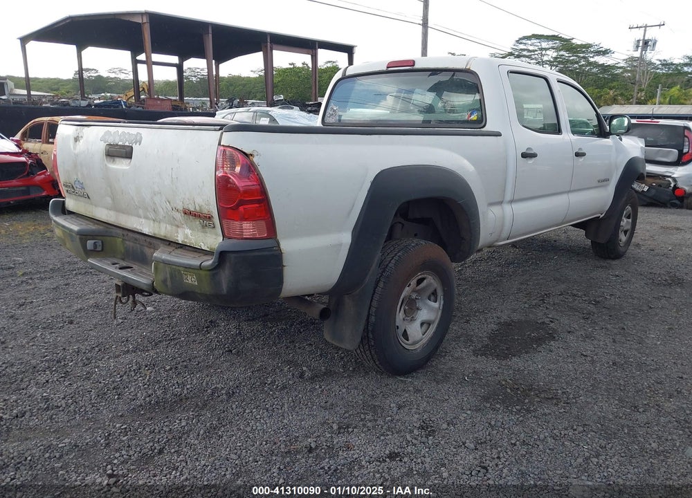 2005 TOYOTA TACOMA PRERUNNER V6 VIN: 5TEKU72N25Z003908