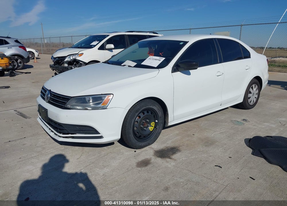 2015 VOLKSWAGEN JETTA 2.0L S VIN: 3VW2K7AJ1FM324726