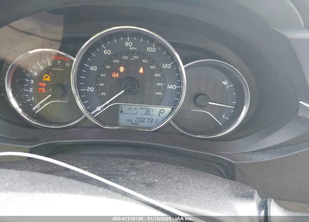 2015 TOYOTA COROLLA VIN: 2T1BURHE0FC280020