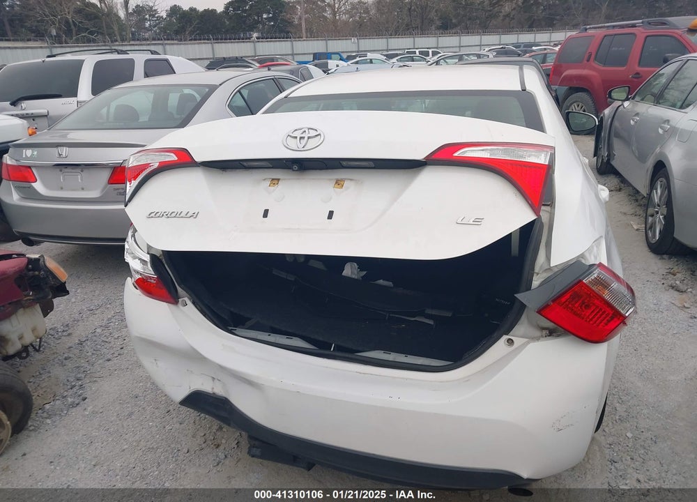 2015 TOYOTA COROLLA VIN: 2T1BURHE0FC280020