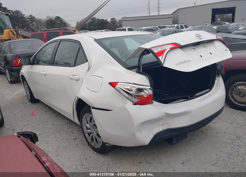 2015 TOYOTA COROLLA VIN: 2T1BURHE0FC280020