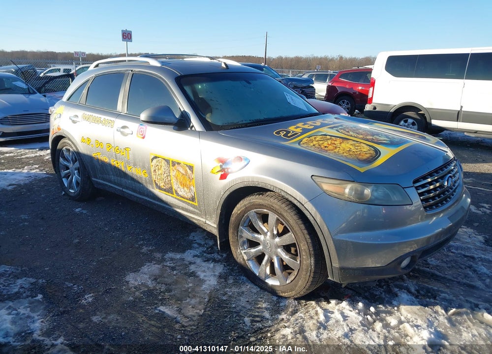 2005 INFINITI FX45 VIN: JNRBS08W45X400315