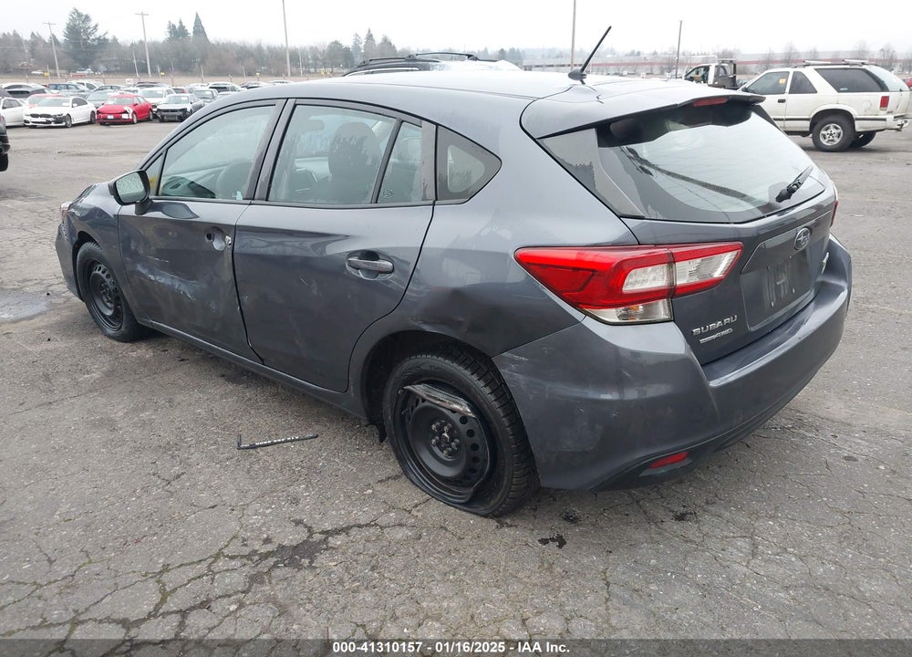 2017 SUBARU IMPREZA 2.0I VIN: 4S3GTAA61H3748829