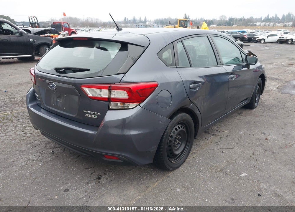 2017 SUBARU IMPREZA 2.0I VIN: 4S3GTAA61H3748829