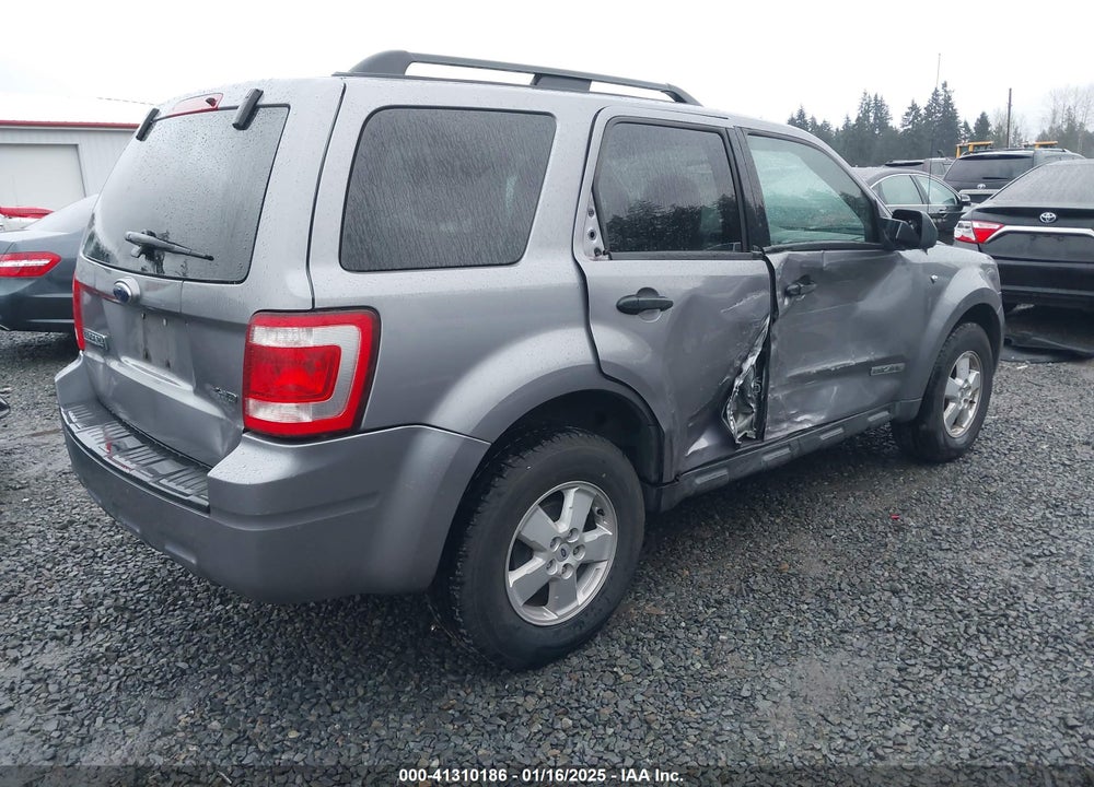 2008 FORD ESCAPE VIN: 1FMCU93148KD40158