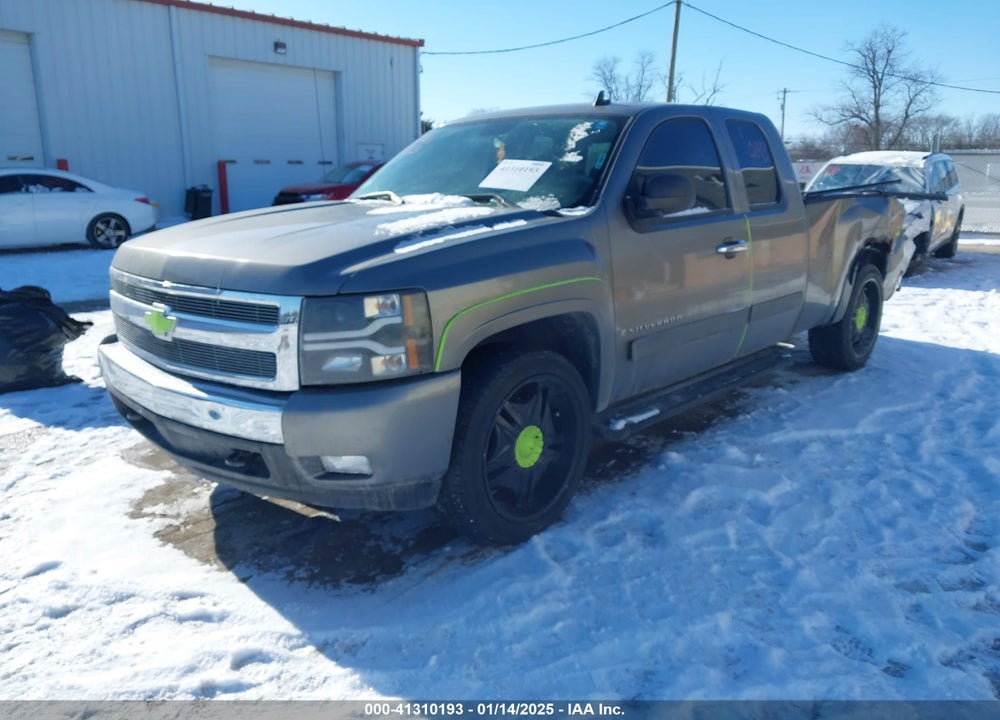 2007 CHEVROLET SILVERADO 1500 VIN: 1GCEK19007Z502196