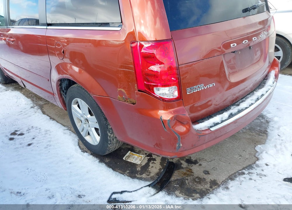 2012 DODGE GRAND CARAVAN CREW VIN: 2C4RDGDG8CR184500