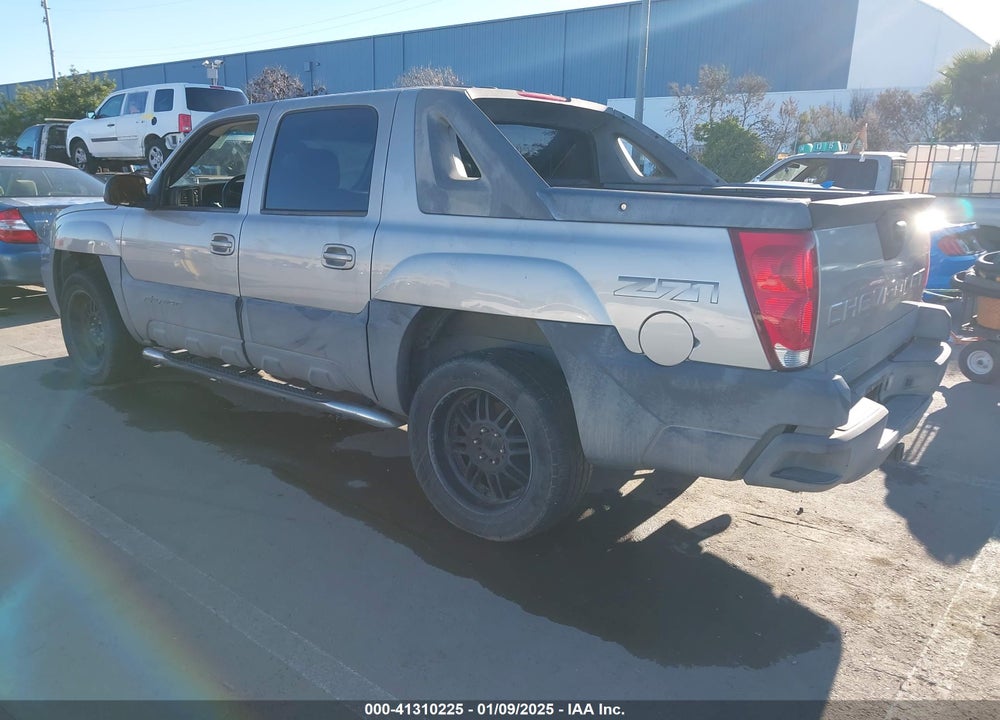 2004 CHEVROLET AVALANCHE VIN: 3GNEK12T54G332540