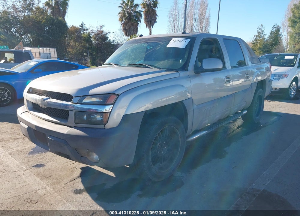 2004 CHEVROLET AVALANCHE VIN: 3GNEK12T54G332540