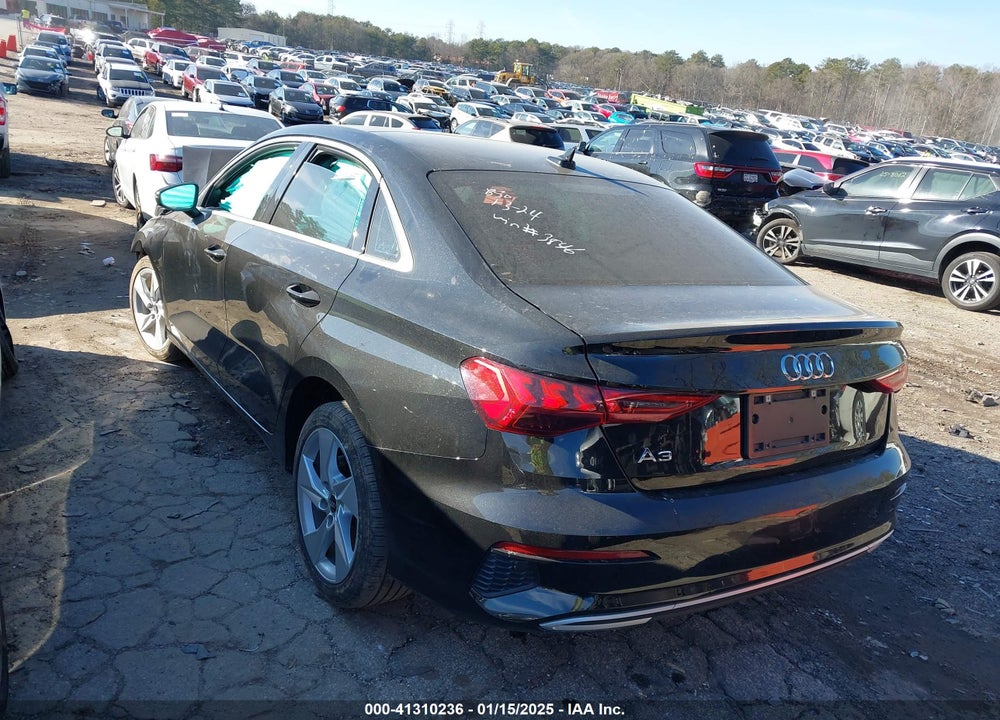 2022 AUDI A3 VIN: WAUAUDGY7NA033846