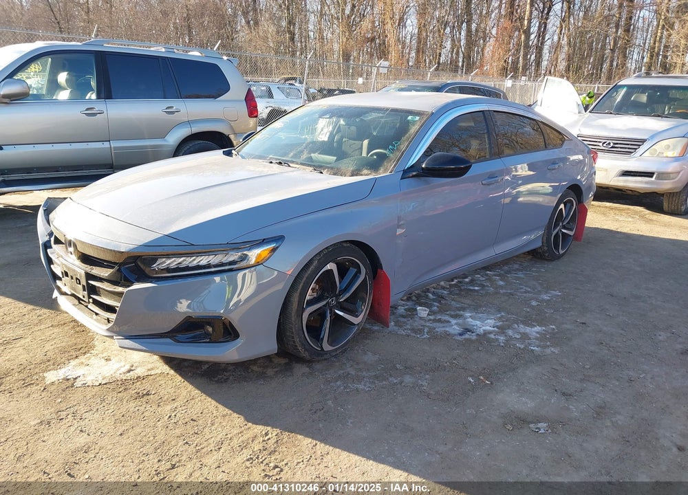 2021 HONDA ACCORD VIN: 1HGCV1F36MA059478
