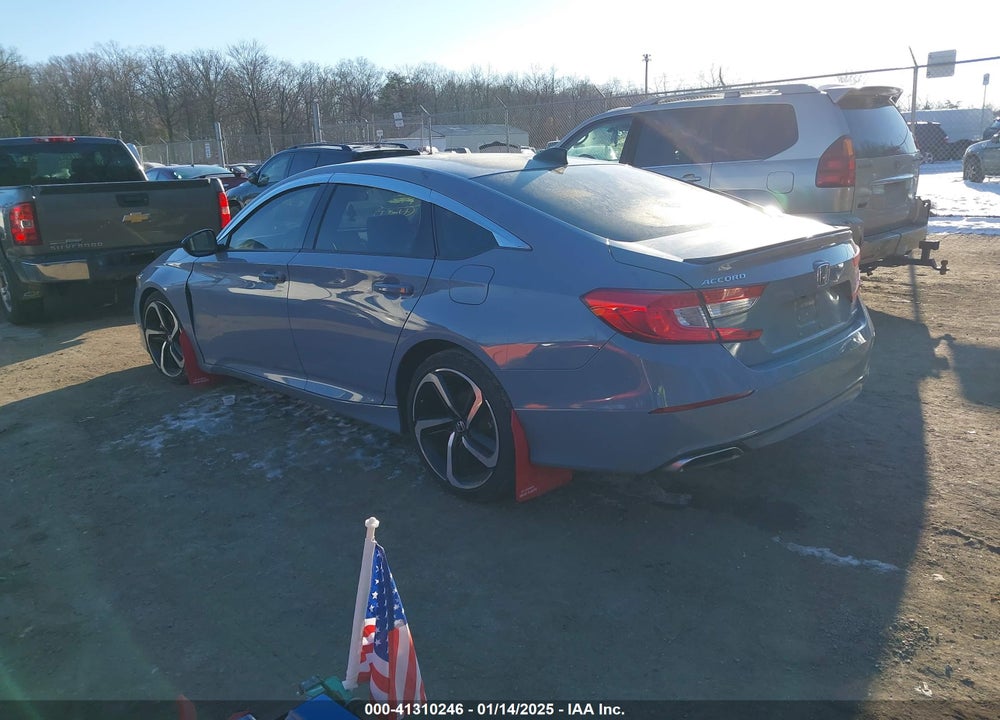 2021 HONDA ACCORD VIN: 1HGCV1F36MA059478
