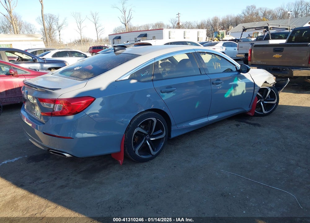 2021 HONDA ACCORD VIN: 1HGCV1F36MA059478