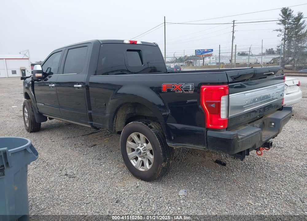 2017 FORD SUPER DUTY F-250 SRW VIN: 1FT7W2BT3HED64184