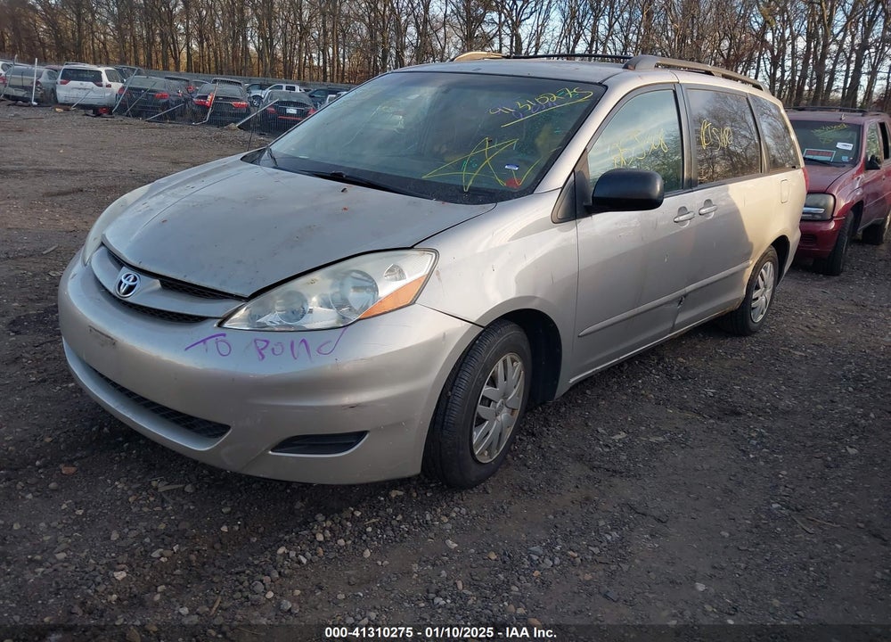 2008 TOYOTA SIENNA VIN: 5TDZK23C08S180186