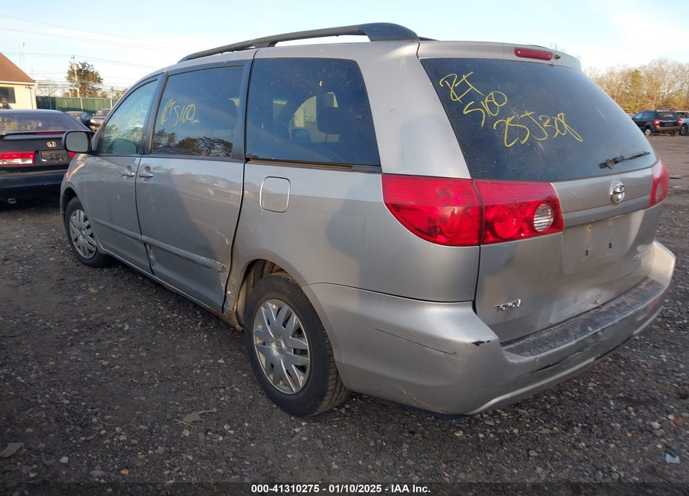 2008 TOYOTA SIENNA VIN: 5TDZK23C08S180186