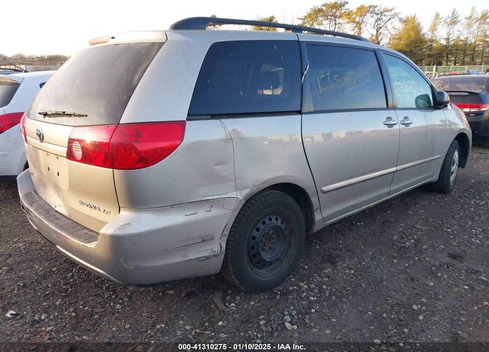 2008 TOYOTA SIENNA VIN: 5TDZK23C08S180186